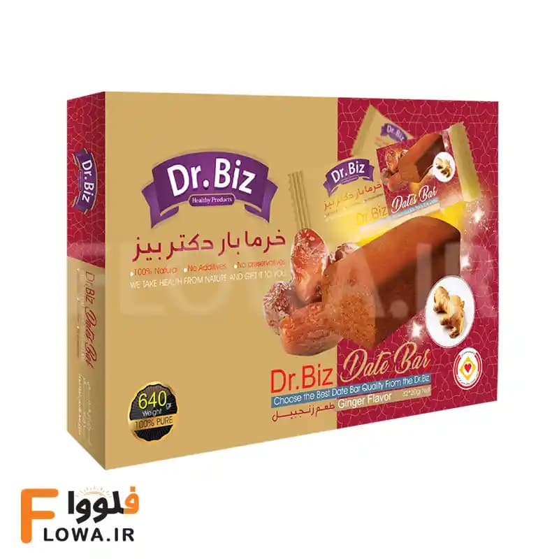 خرما بار زنجبیلی دکتر بیز Dr.BIZ
