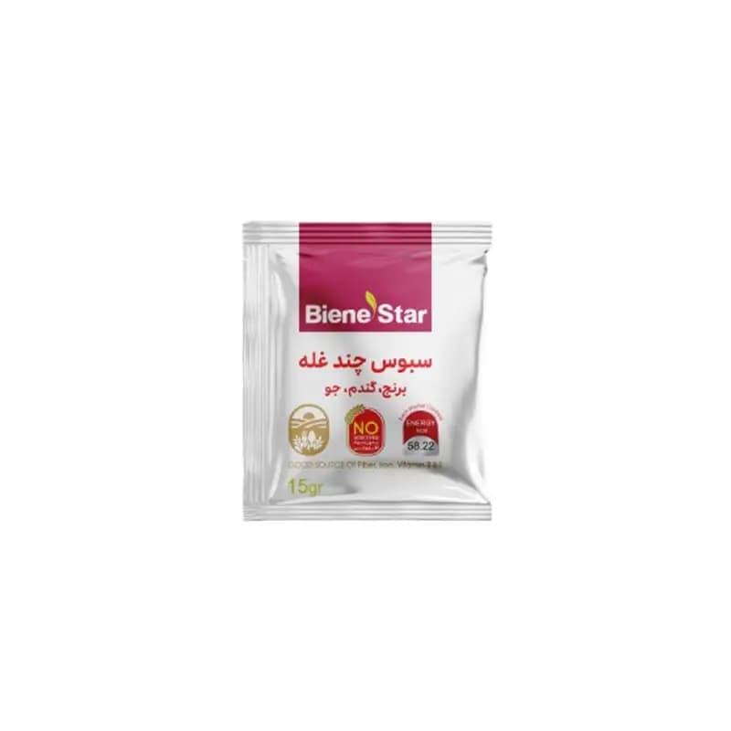 سبوس چند غله بین استار 375 گرمی — تصویر ۵