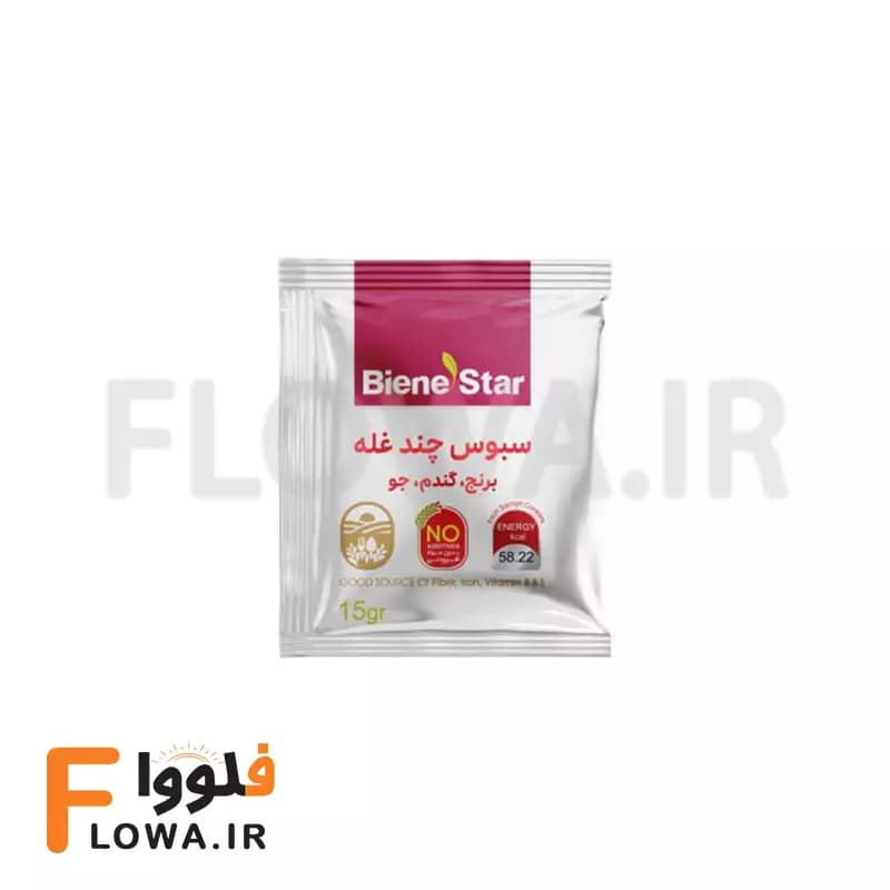 سبوس چند غله بین استار 375 گرمی — تصویر ۳