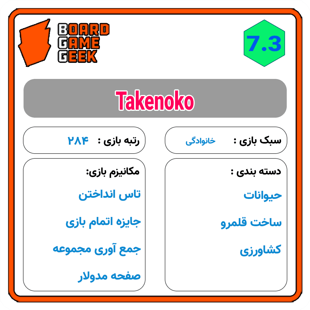 بازی فکری تاکنوکو | Takenoko — تصویر ۶