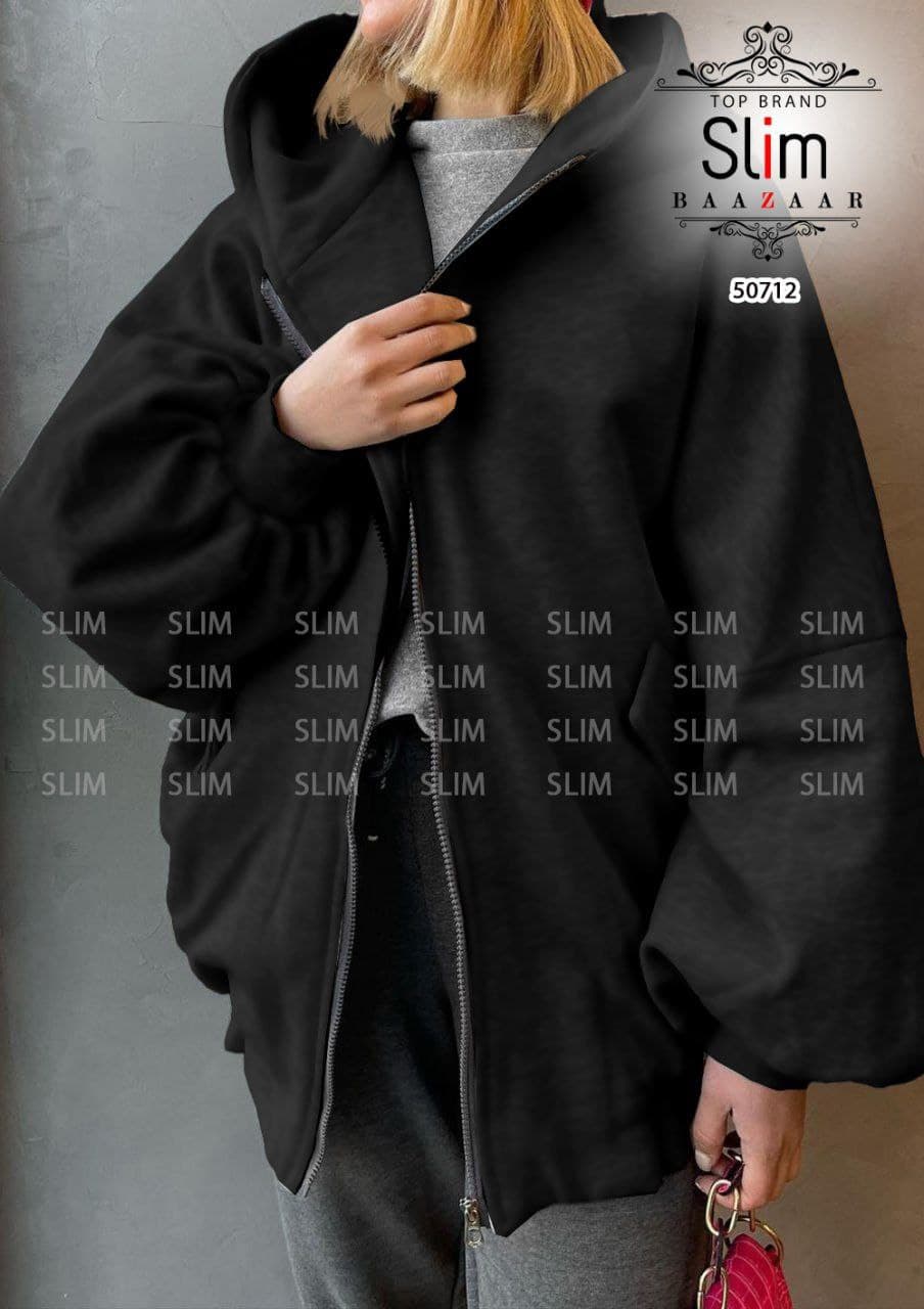سویشرت خفاشی جنس دورس داخل کرک Sweatshirt — تصویر ۲