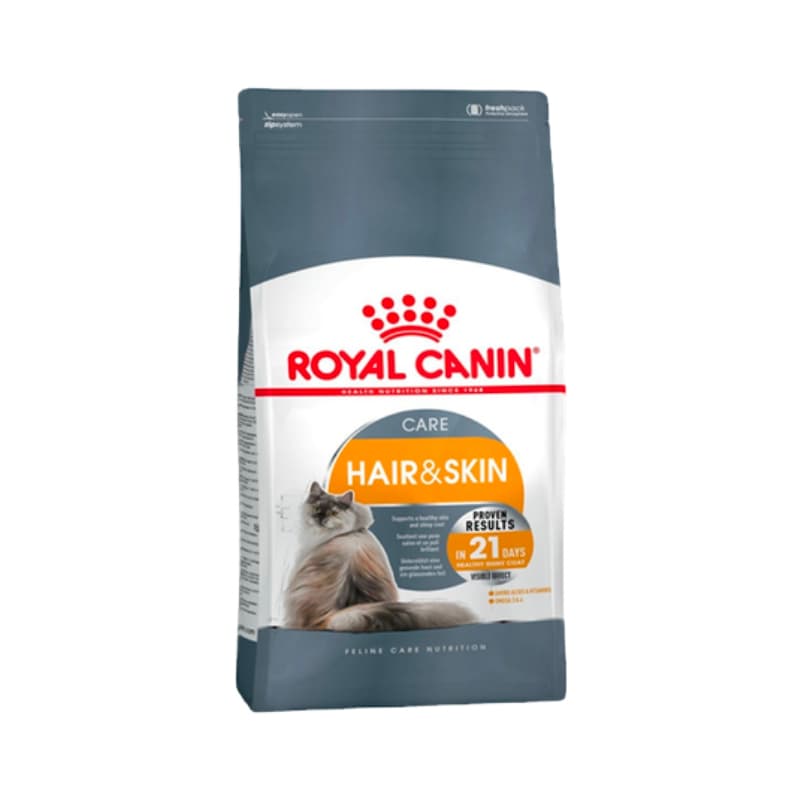 غذای خشک گربه مراقبت از پوست و مو رویال کنین Royal Canin Hair & Skin Care وزن 400 گرم