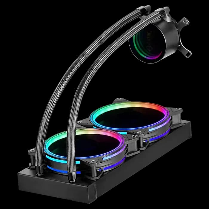فن خنک کننده مایع مدل Fater FW-240N2B1 BLACK — تصویر ۳