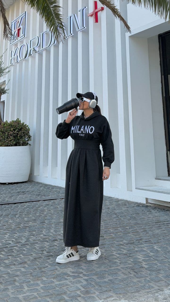 پیراهن فوتر کلاهدار — تصویر ۲