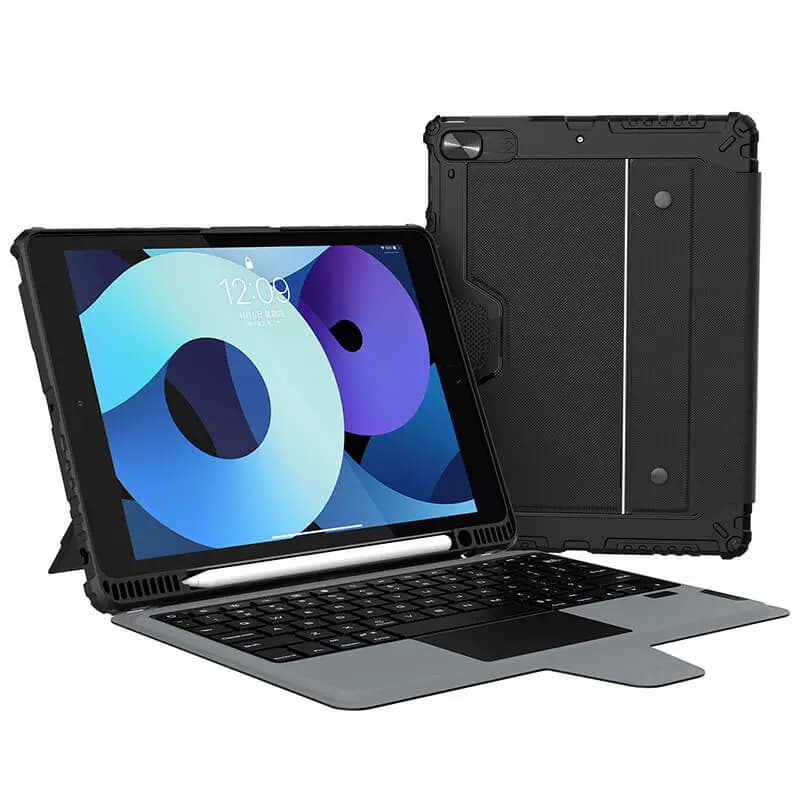 کیف کیبوردی backlit نیلکین ipad 10.2 2019/2020/2021