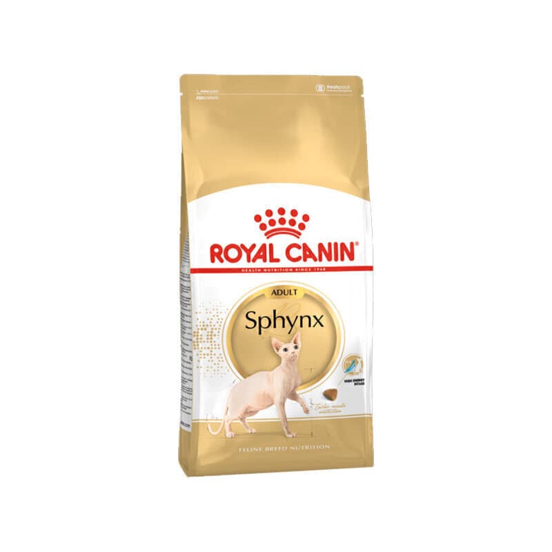 غذای خشک گربه اسفینکس بالغ رویال کنین Royal Canin Adult Sphynx وزن 2 کیلوگرم