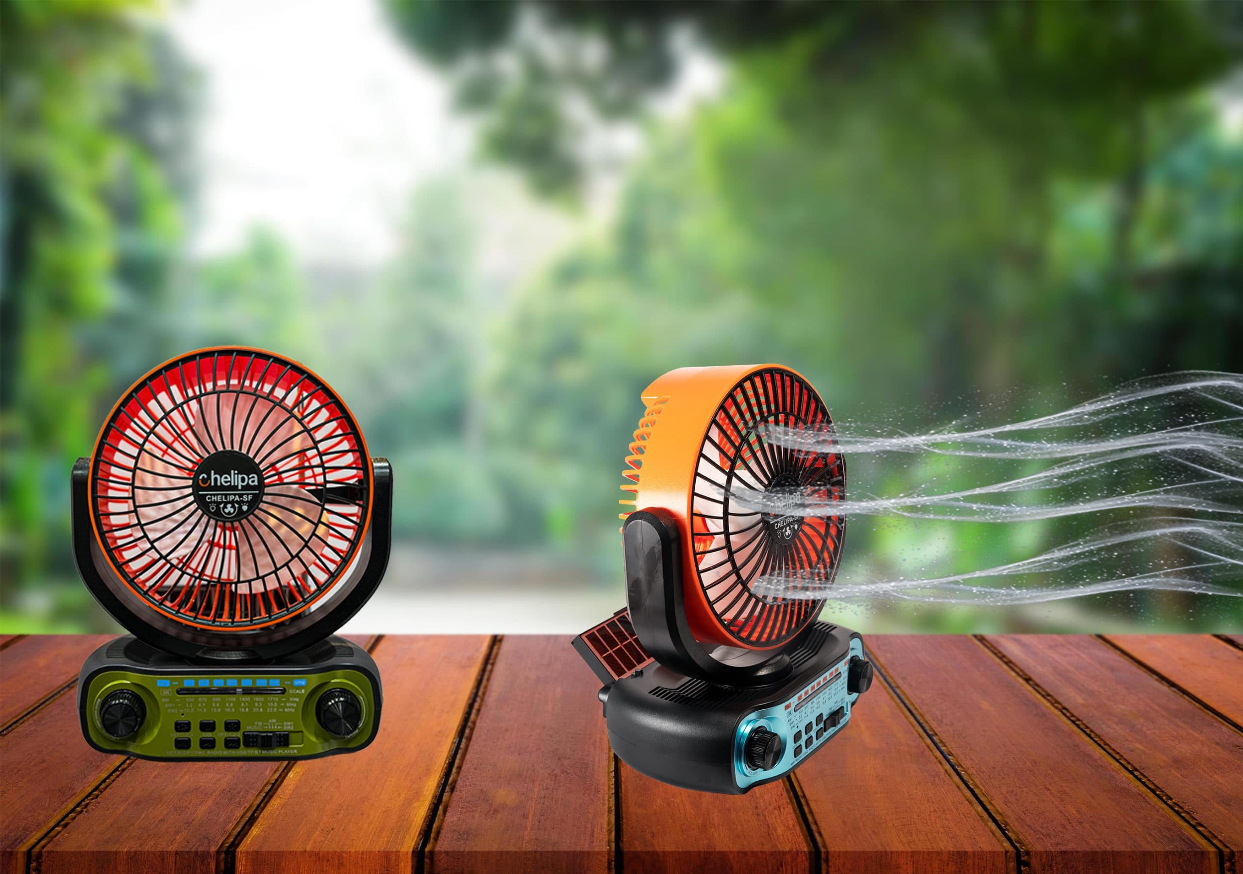 فن اسپیکر چلیپا مدل Solar Power — تصویر ۸