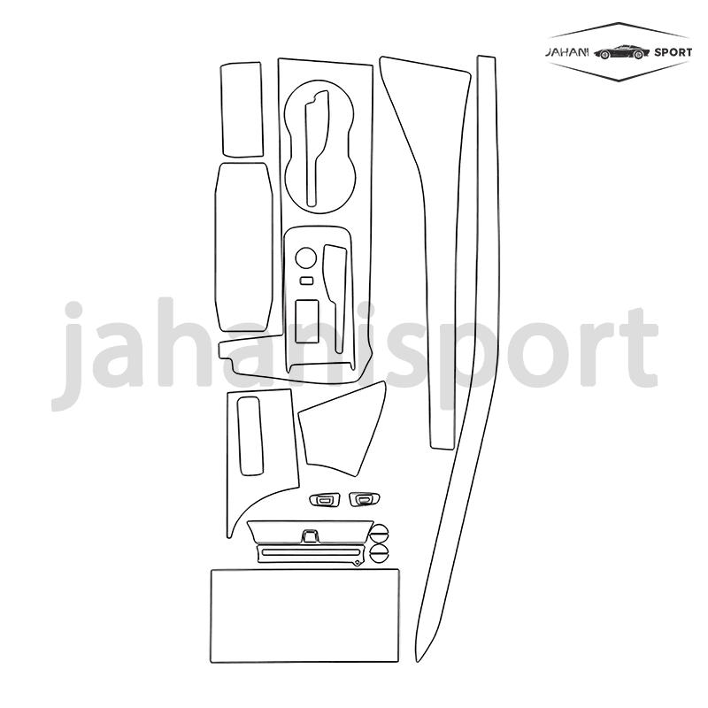 محافظ خودترمیم کابین آریزو 6 پرو وارداتی ARRIZO 6 PRO (190 میکرون) فول پک 22 تیکه — تصویر ۲