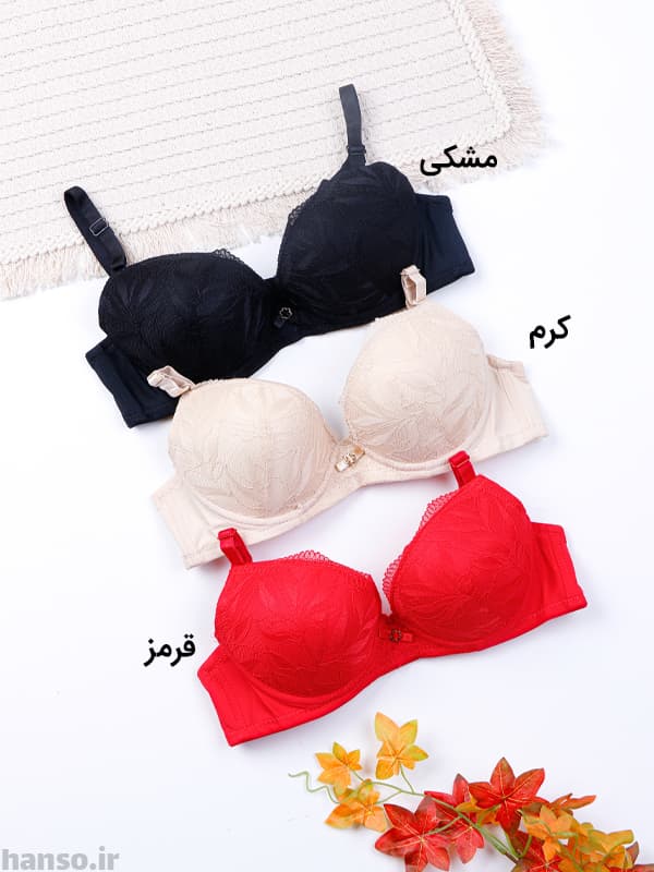 سوتین اسفنجی کاپدار فنردار کد 707 — تصویر ۲