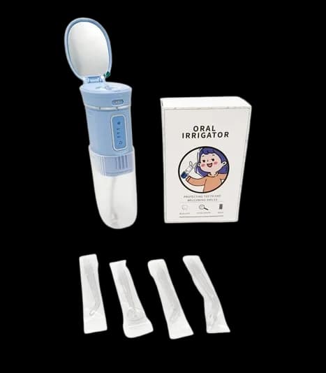 واترجت دندان تاشو مسافرتی با آینه داخلی | Oral Irrigator