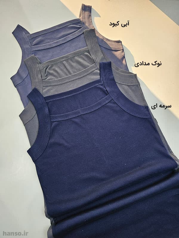 زیر پوش یقه خشتی مردانه آداک Adak کد 7011 — تصویر ۳