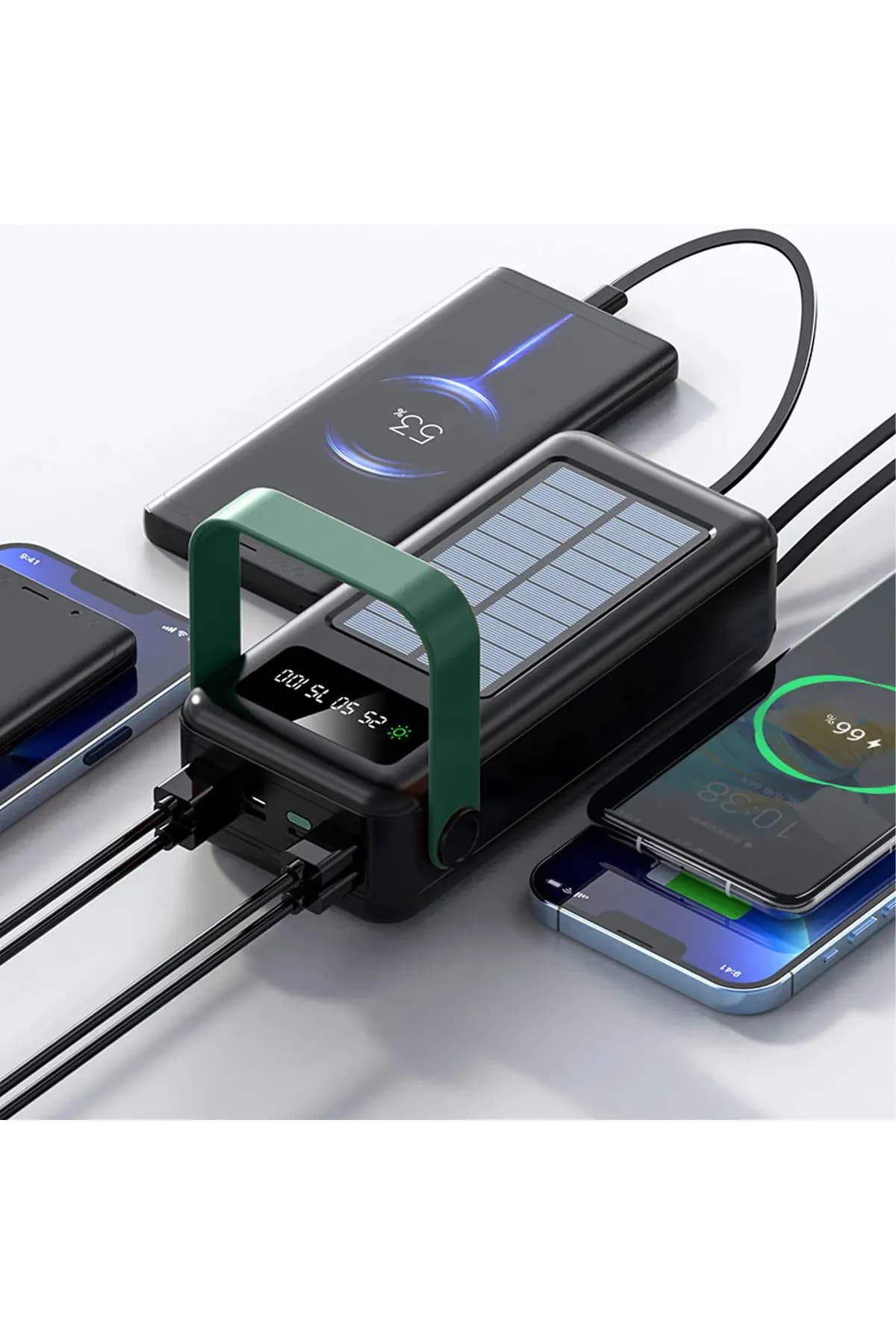 پاور بانک خورشیدی گرین مدل Solar Max با ظرفیت 50000mAh — تصویر ۵