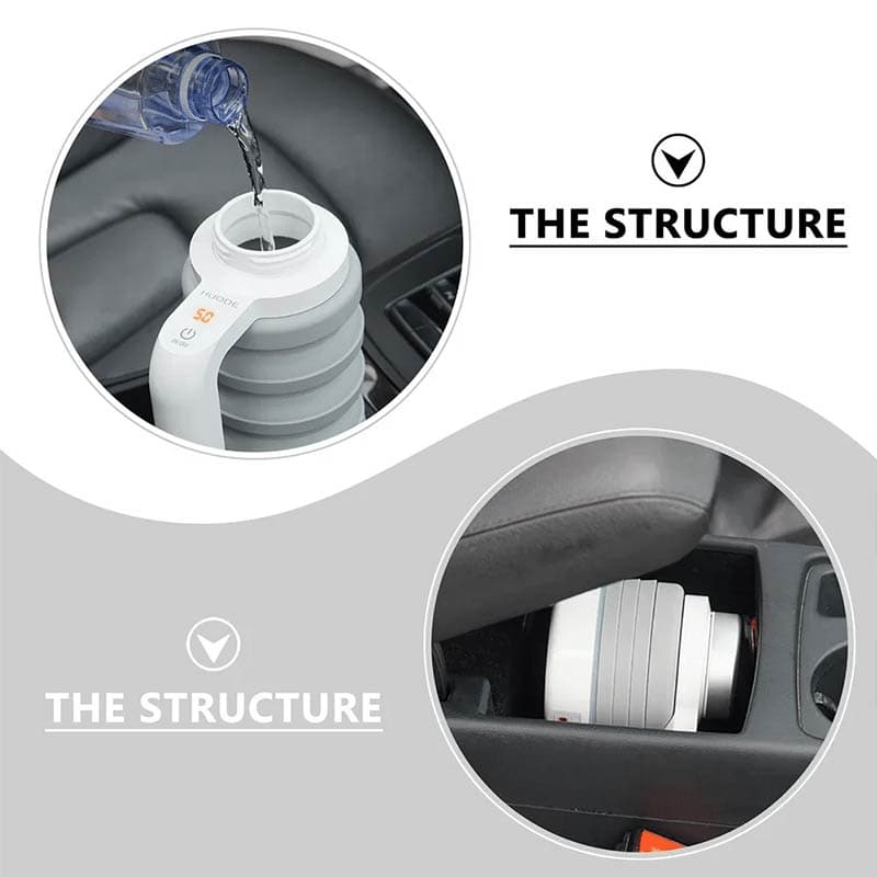 کتری برقی خودرو گرین Car Folding Electric Kettle — تصویر ۶