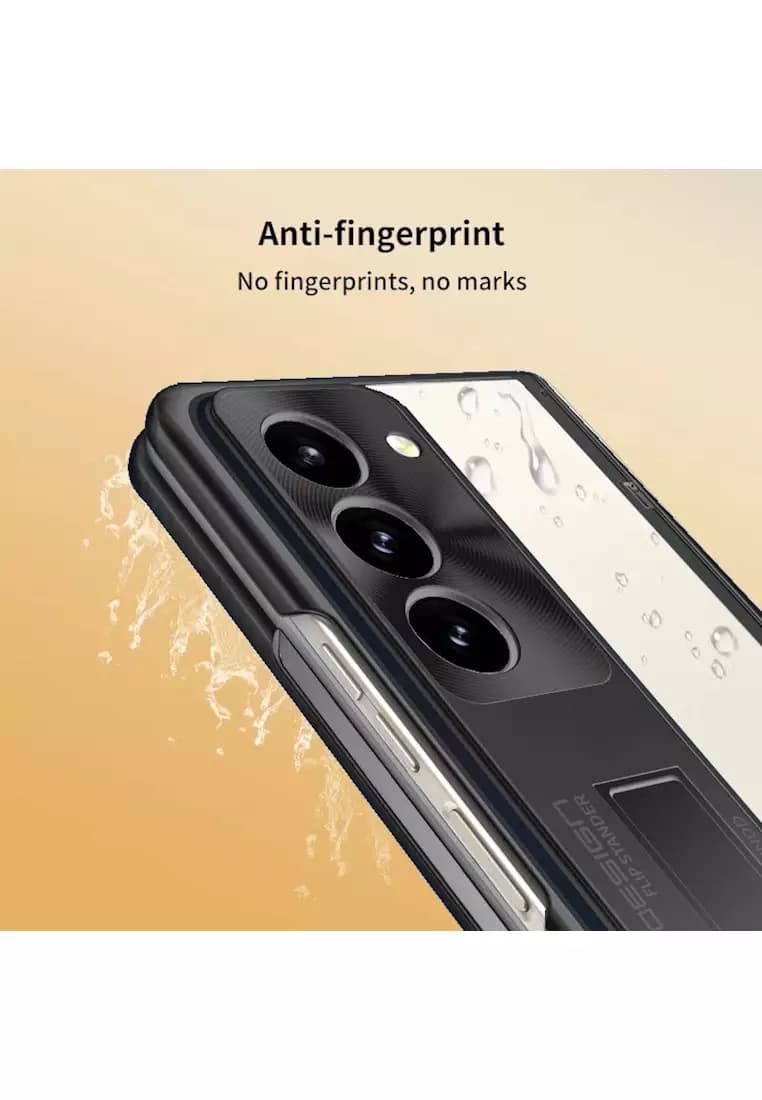 قاب شفاف ژاند مدل Electroplated برای Samsung Z Fold 5 — تصویر ۲