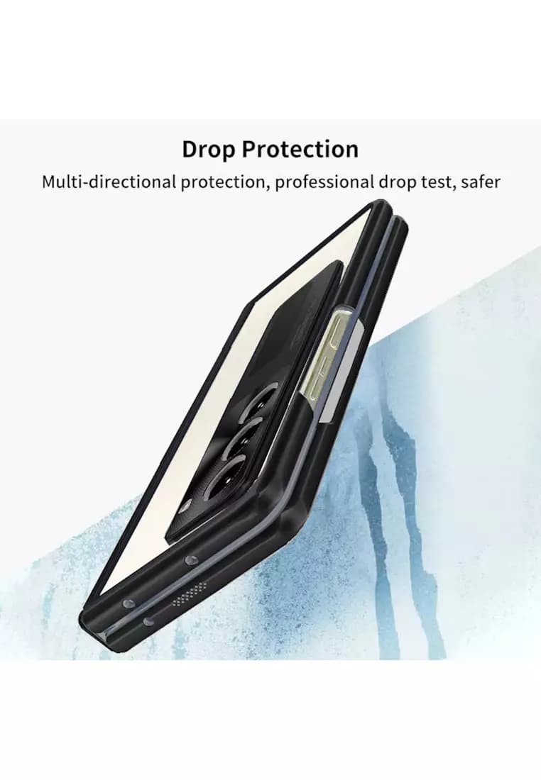 قاب شفاف ژاند مدل Electroplated برای Samsung Z Fold 5 — تصویر ۴