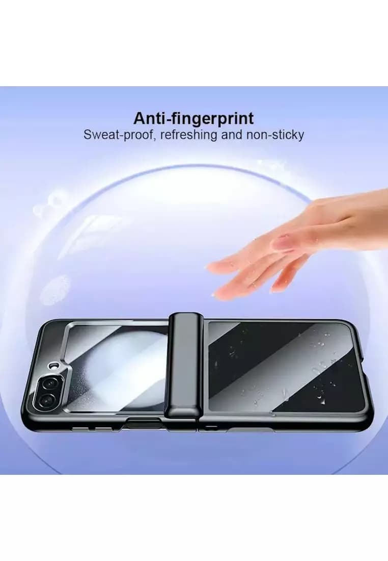 قاب شفاف ژاند مدل Electroplated برای Samsung Z Flip 6 — تصویر ۶