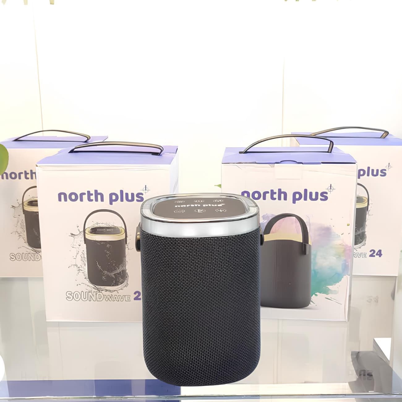 اسپیکر بلوتوثی قابل حمل نورث پلاس مدل Sound wave 24 — تصویر ۶