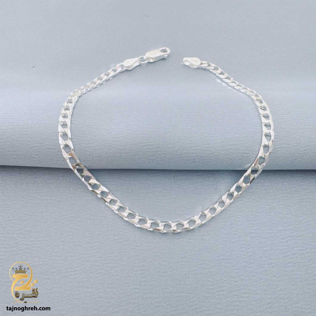 دستبند نقره کارتیه مردانه ژاپنی مدل BSM B97