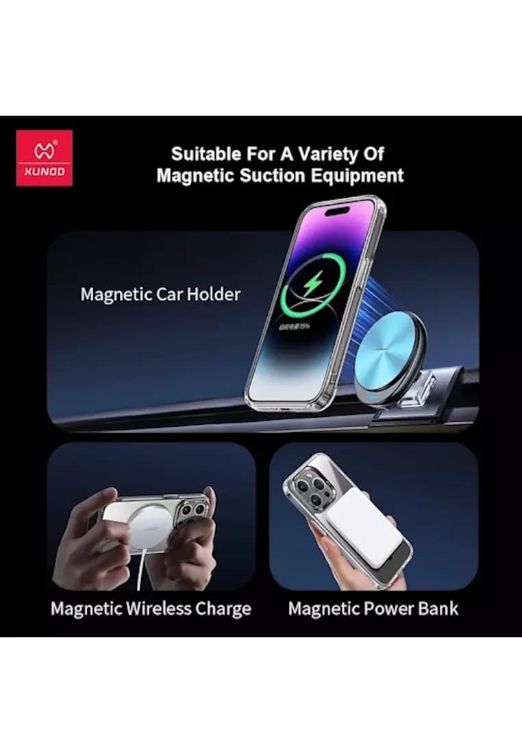 قاب شفاف ژاند مدل Wisely Magsafe برای iphone 16 Pro — تصویر ۲