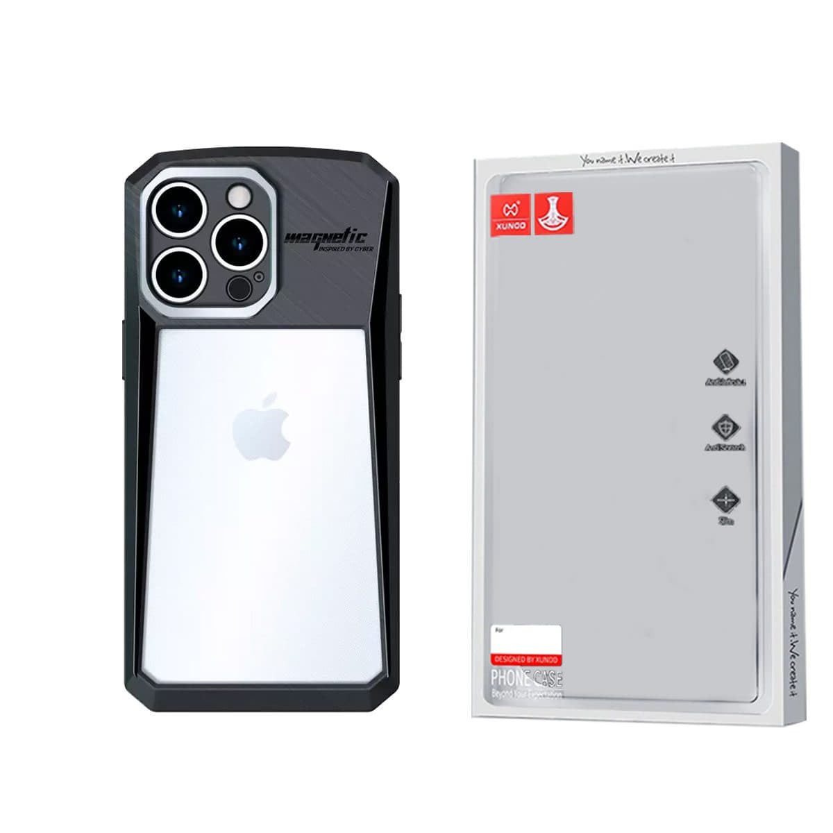 قاب ژاند مدل Cyber برای اپل iphone 16 Pro Max