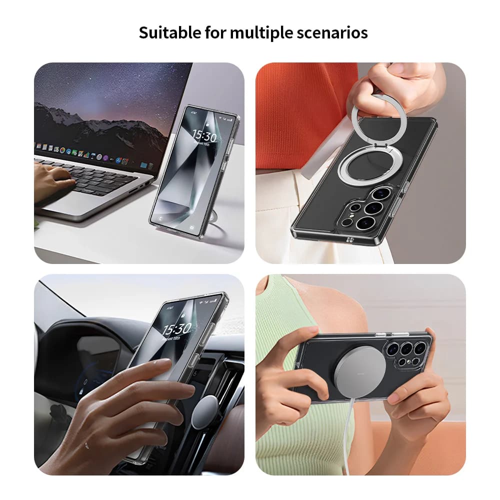 قاب شفاف ژاند مدل zero sense برای گوشی samsung s25 ultra — تصویر ۶