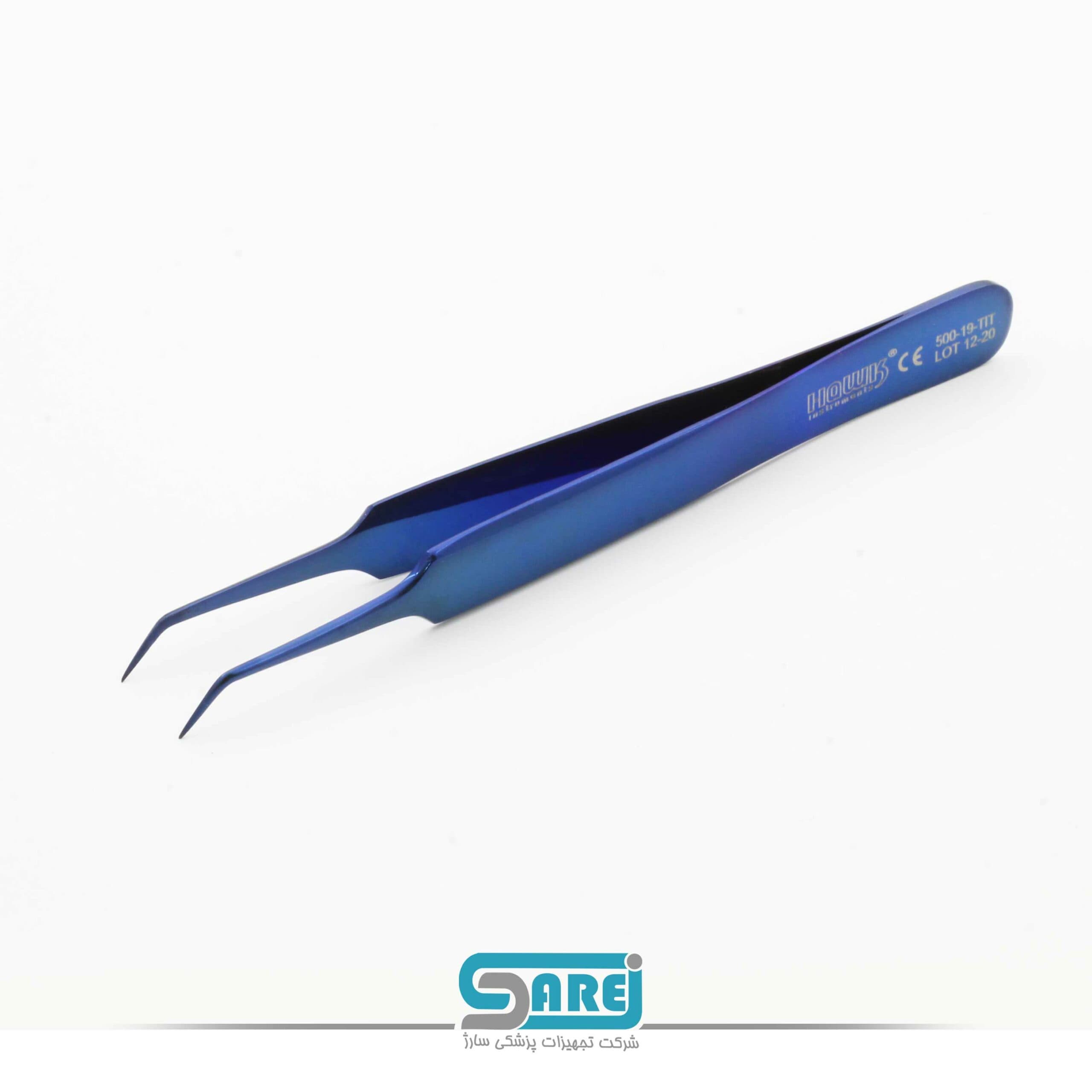 پنس تیتانیوم مکفرسون / سرکج/ کاشت برند هوک (کد محصول:TIT500-19)