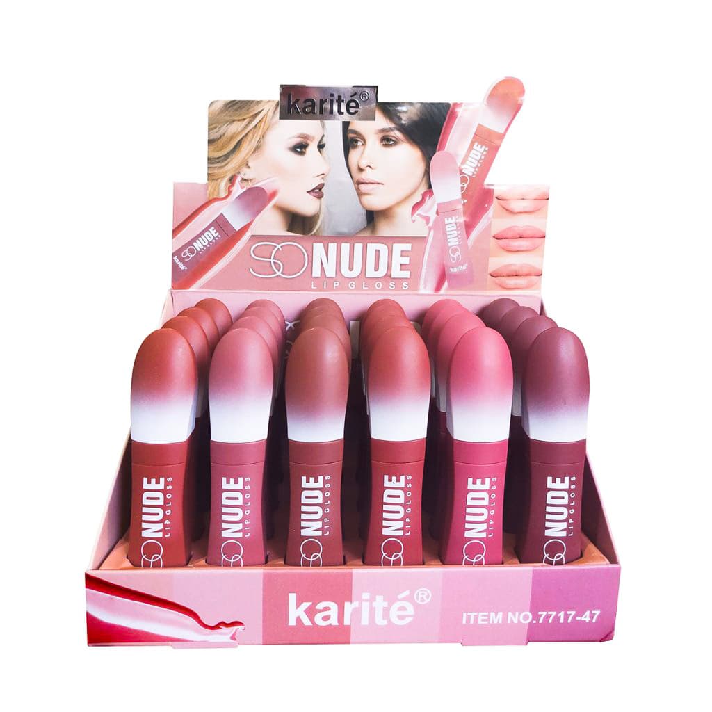 رژ لب مایع کاریته مدل NUDE | آبرسان و ترمیم پوست لب