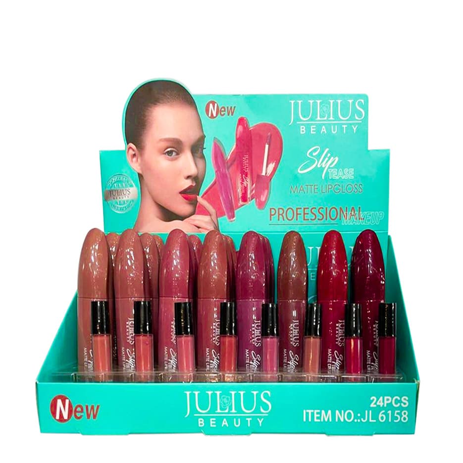 رژ لب مایع ژولیوس بیوتی مدل پرفشنال کد JL6158