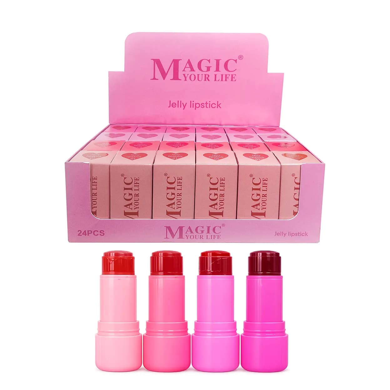 تینت لب ژله ای مجیک MAGIC | رنگدهی قوی بدون احساس چسبندگی