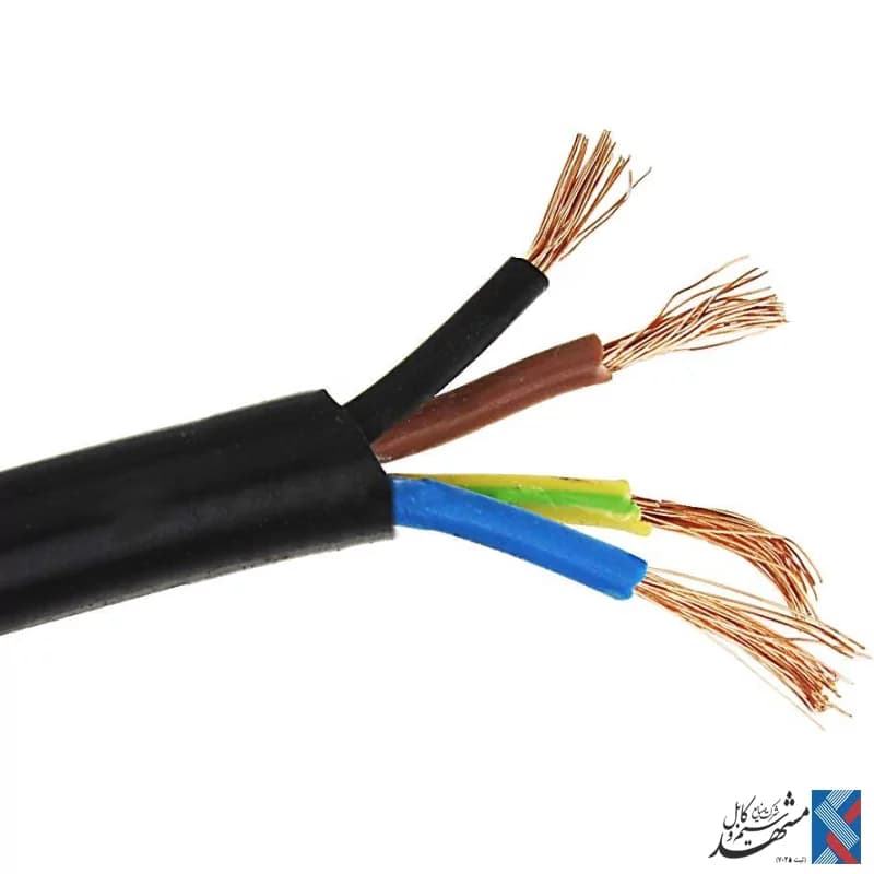 کابل افشان 4 در 1.5 سیم و کابل مشهد
