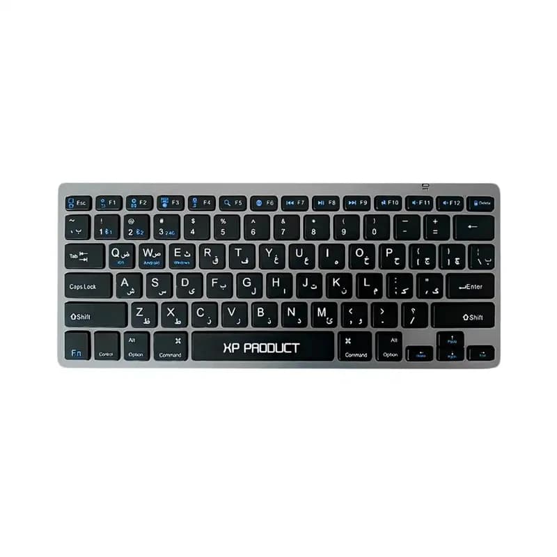 کیبورد بی سیم ایکس پی-پروداکت مدل XP-4600K، سوییچ ممبران، Tenkeyless — تصویر ۵