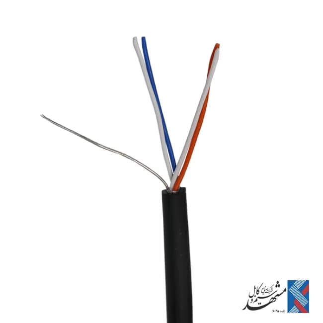 کابل تلفن 2 زوج هوایی 0.6 مشهد