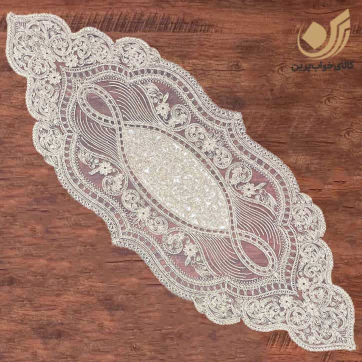 رانر نهارخوری تمام دانتل ترک مدل جاسمین