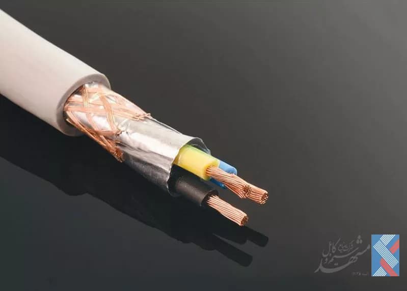 کابل افشان شیلد دار 2 در 1 مس مشهد