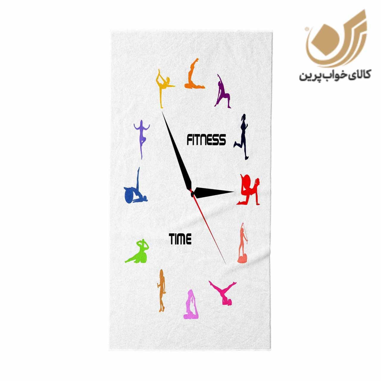 حوله باشگاهی میکروفایبر طرح GYM دخترانه27