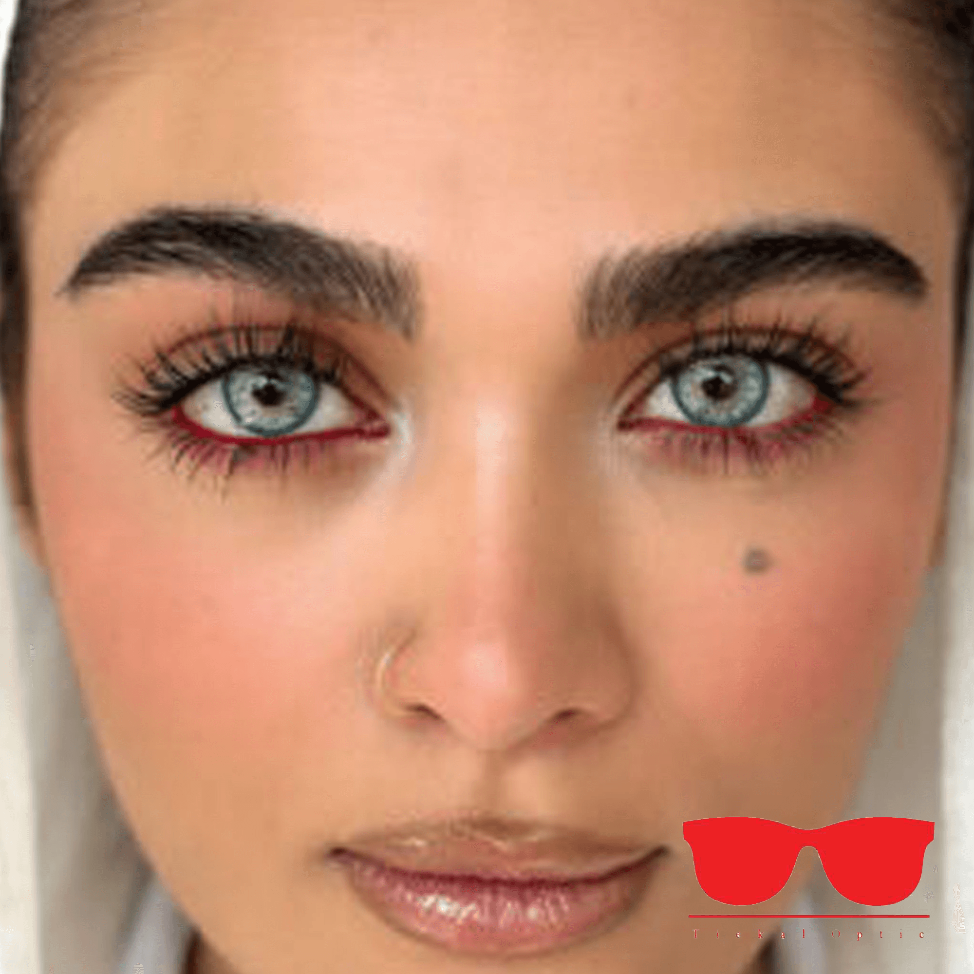 لنز طبی رنگی فصلی و سالیانه یونیک Unique — تصویر ۶