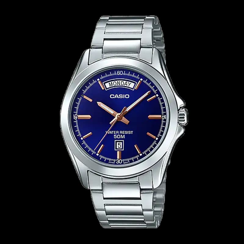 ساعت مچی مردانه کاسیو مدل CASIO-MTP-1370D-2A