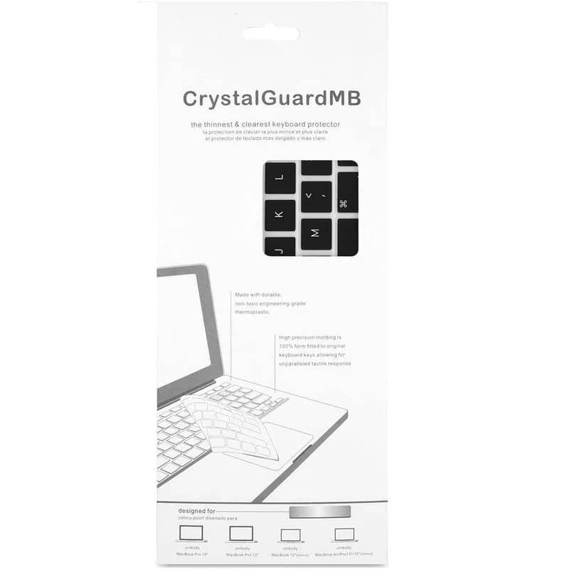 محافظ کیبورد لپ تاپ مدل Crystal Guard MB کد B21376 — تصویر ۵