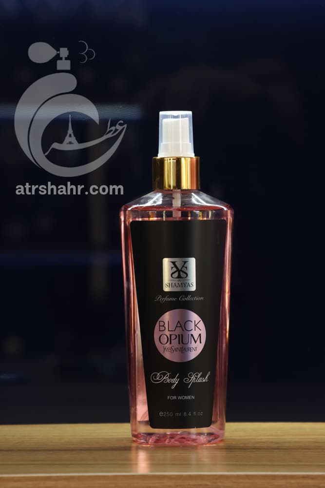 بادی اسپلش شمیاس بلک اپیوم SHAMYAS BLACK OPIUM