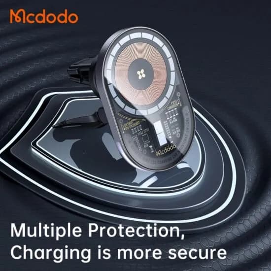 هولدر و شارژر وایرلس مگ سیف مک دودو Mcdodo CH-2340 توان 15 وات — تصویر ۳
