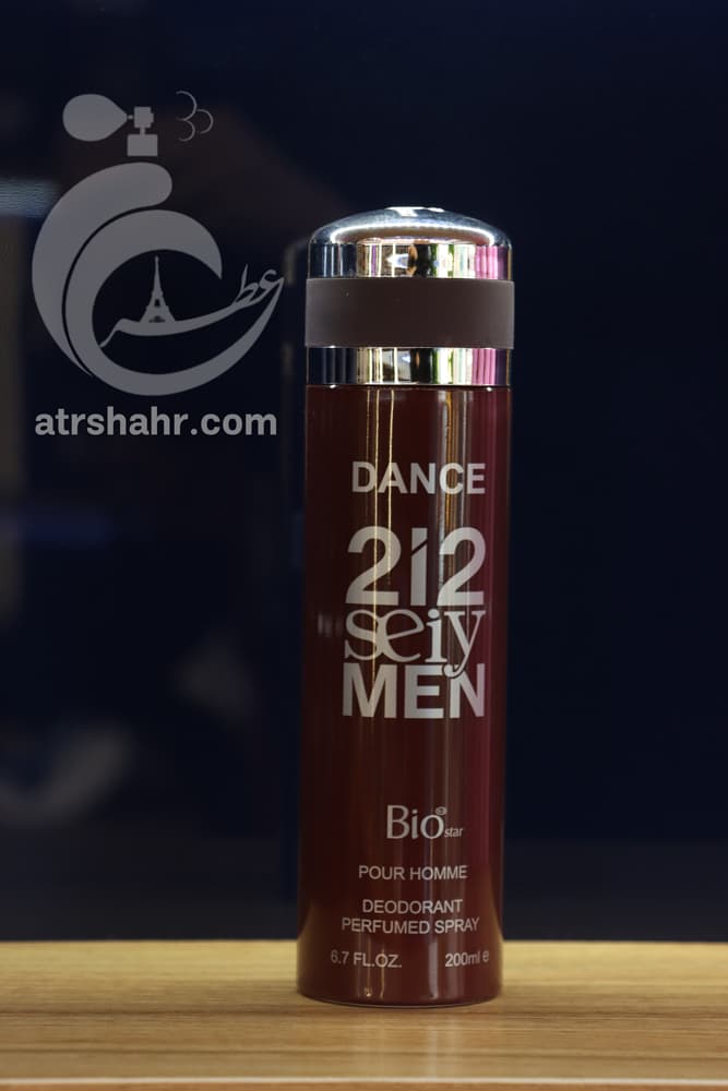 اسپری خوشبوکننده بدن بیو استار BIO STAR SEIY MEN 212