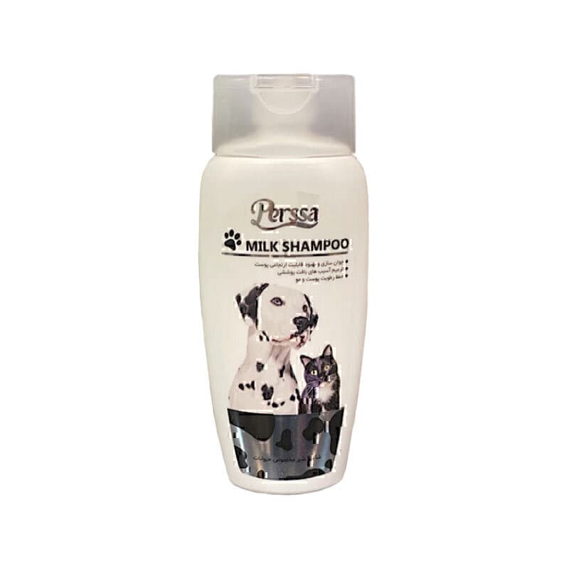 شامپو حیوانات شیر پرسا مدل Milk Shampoo حجم 500 میلی لیتر