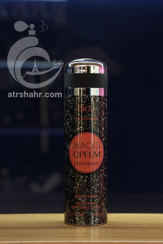 اسپری خوشبوکننده بدن بیو استار [رایحه بلک اوپیوم] BIO STAR BLACK OPEUM
