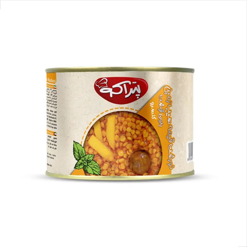 کنسرو قیمه سیب زمینی بدون گوشت 500 گرم
