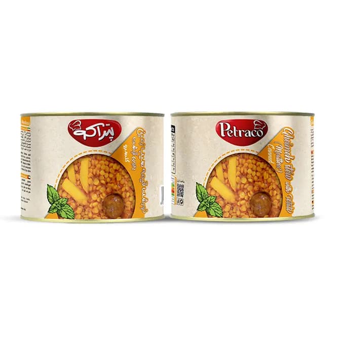 کنسرو قیمه سیب زمینی بدون گوشت 500 گرم — تصویر ۳