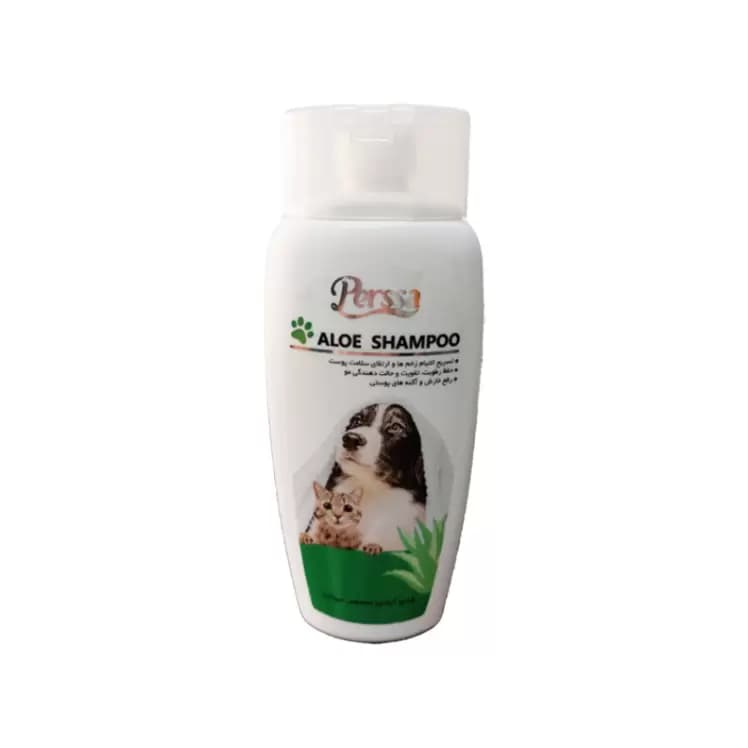 شامپو حیوانات آلوئه ورا پرسا مدل Aloe Shampoo حجم 500 میلی لیتر
