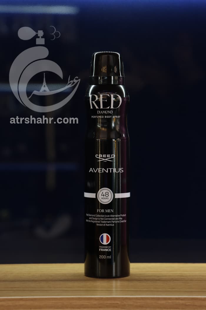 اسپری خوشبوکننده بدن رد دیاموند [رایحه کرید اونتوس] RED DIAMOND CREED AVENTUS