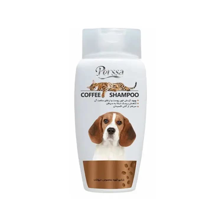 شامپو حیوانات قهوه پرسا مدل Coffee Shampoo حجم 500 میلی لیتر