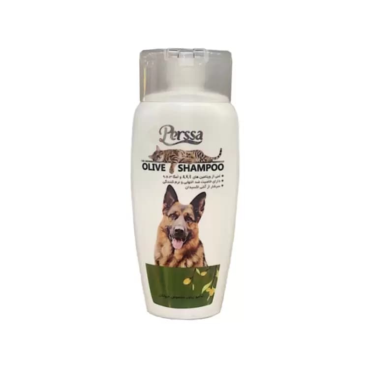 شامپو حیوانات زیتون پرسا مدل Olive Shampoo حجم 500 میلی لیتر