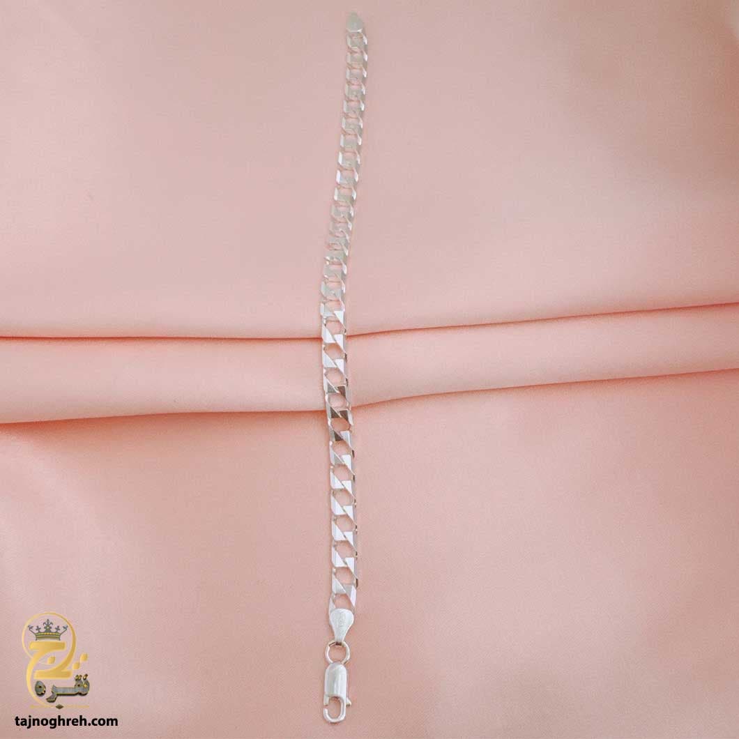 دستبند نقره کارتیه مردانه ژاپنی مدل BSM B78 — تصویر ۵